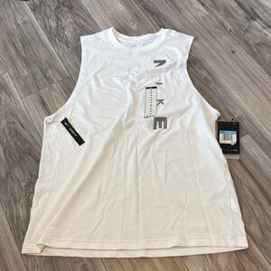 Nike Women’s White Sleeveless Shirt Athletic Tank